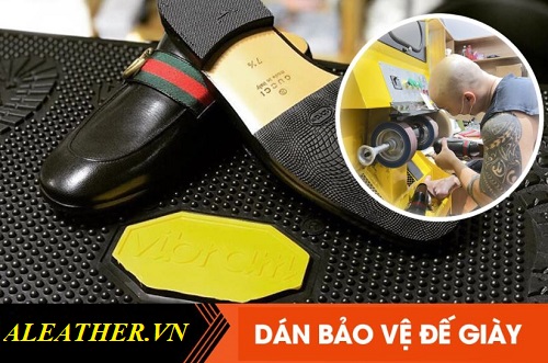 dán bảo vệ đế giày