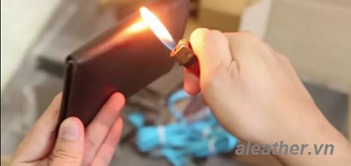 da bò thật đốt có cháy không