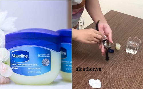 cách làm mềm dây da đồng hồ bằng vaseline
