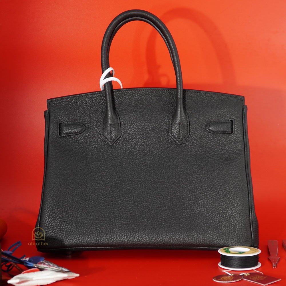 Túi handmade cao cấp Birkin đen BK-TS019