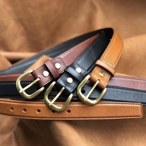 Dây Lưng Da Bò Handmade Vintage 2025
